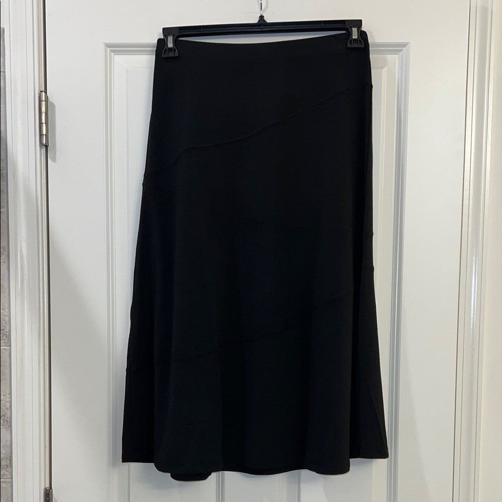 Adrianna Papell Classic Black A-Line Skirt